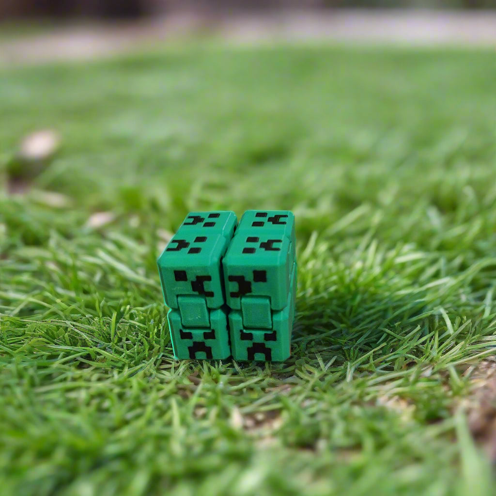 fidget cubes from chuganations 3d lab inspired by minecraft mobs