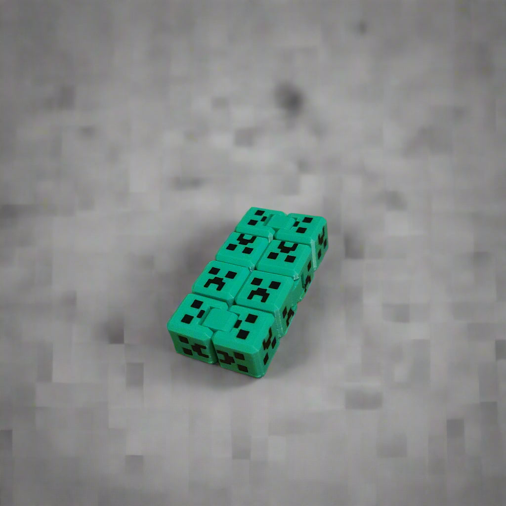 fidget cubes from chuganations 3d lab inspired by minecraft mobs