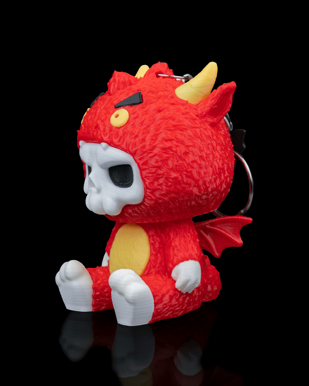 Scubbies - Scorchy - Skeleton in Cute Devil PJs Quick Charm