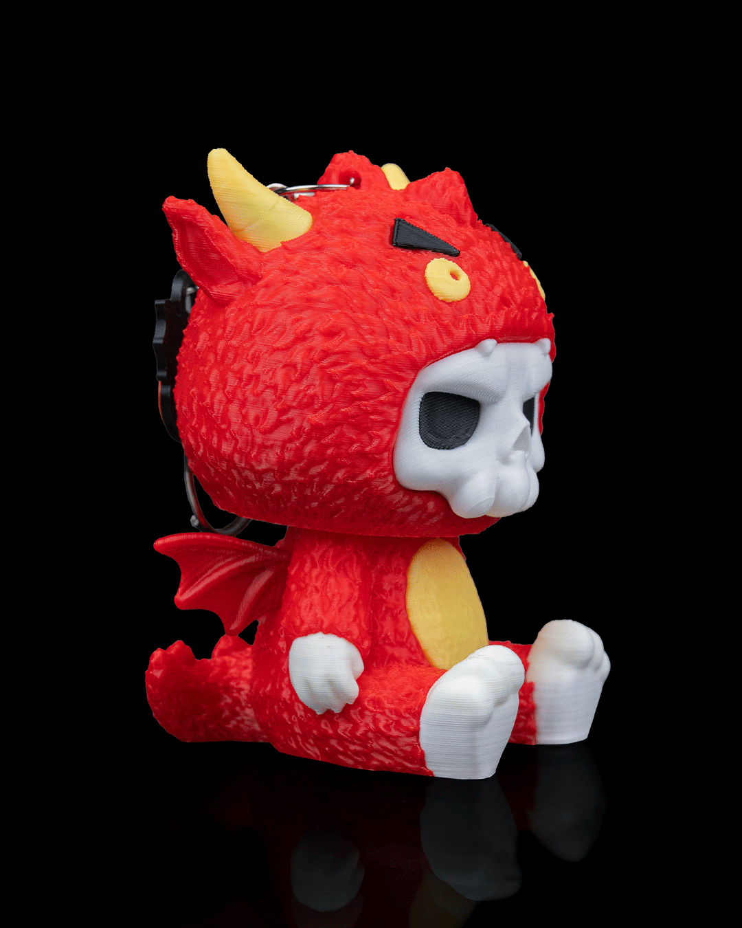 Scubbies - Scorchy - Skeleton in Cute Devil PJs Quick Charm