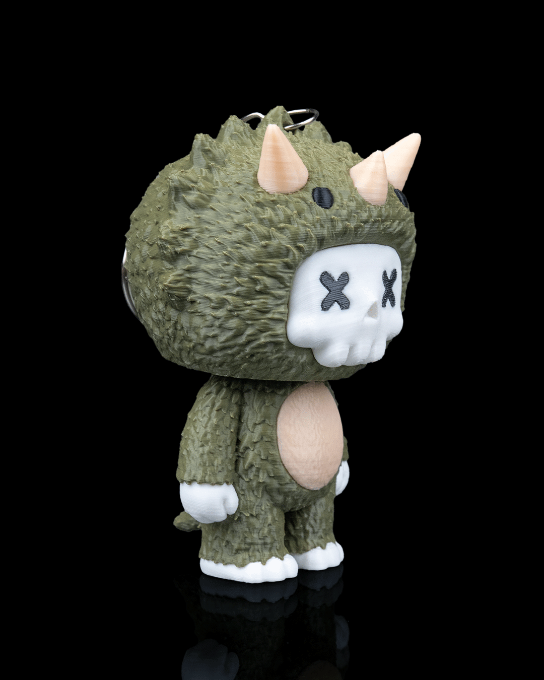 Scubbies - Trixie - Skeleton in Cute Triceratops PJs Quick Charm