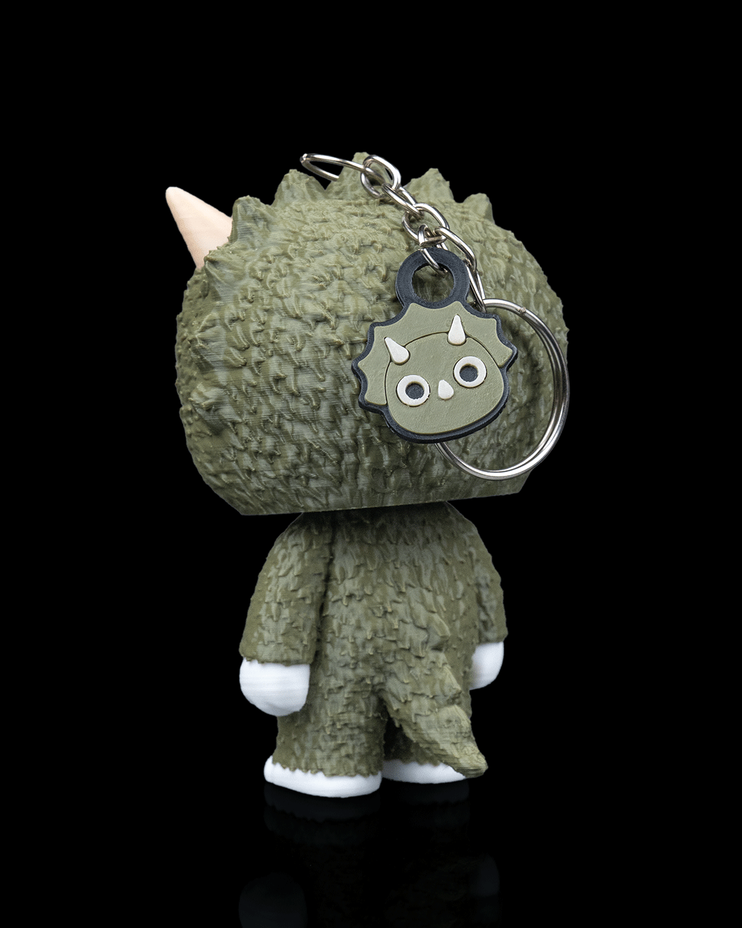 Scubbies - Trixie - Skeleton in Cute Triceratops PJs Quick Charm