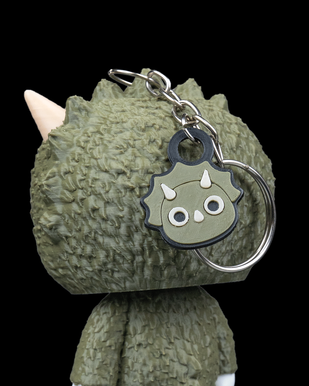 Scubbies - Trixie - Skeleton in Cute Triceratops PJs Quick Charm