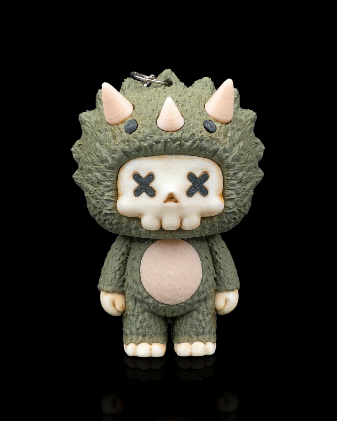 Scubbies - Trixie - Skeleton in Cute Triceratops PJs Quick Charm
