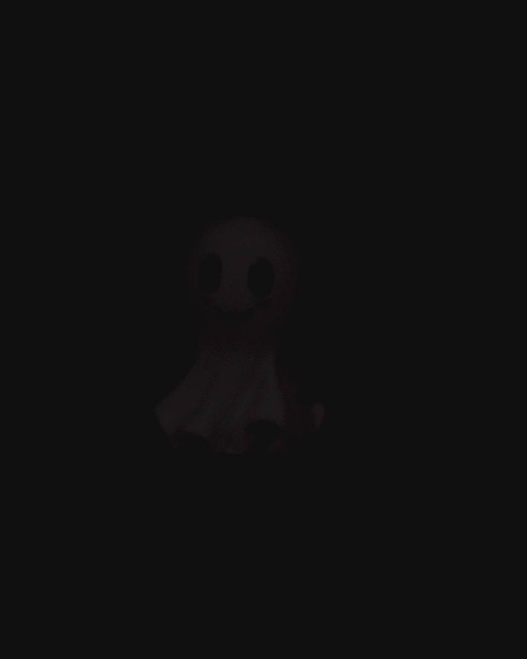 super cute kawaii ghost headphone holder video preview. manufactured by chuganations 3d lab.
