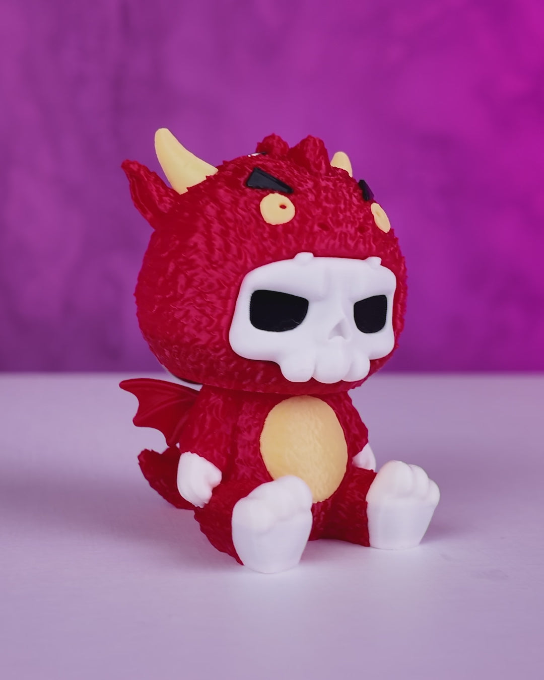 Scubbies - Scorchy - Skeleton in Cute Devil PJs Quick Charm