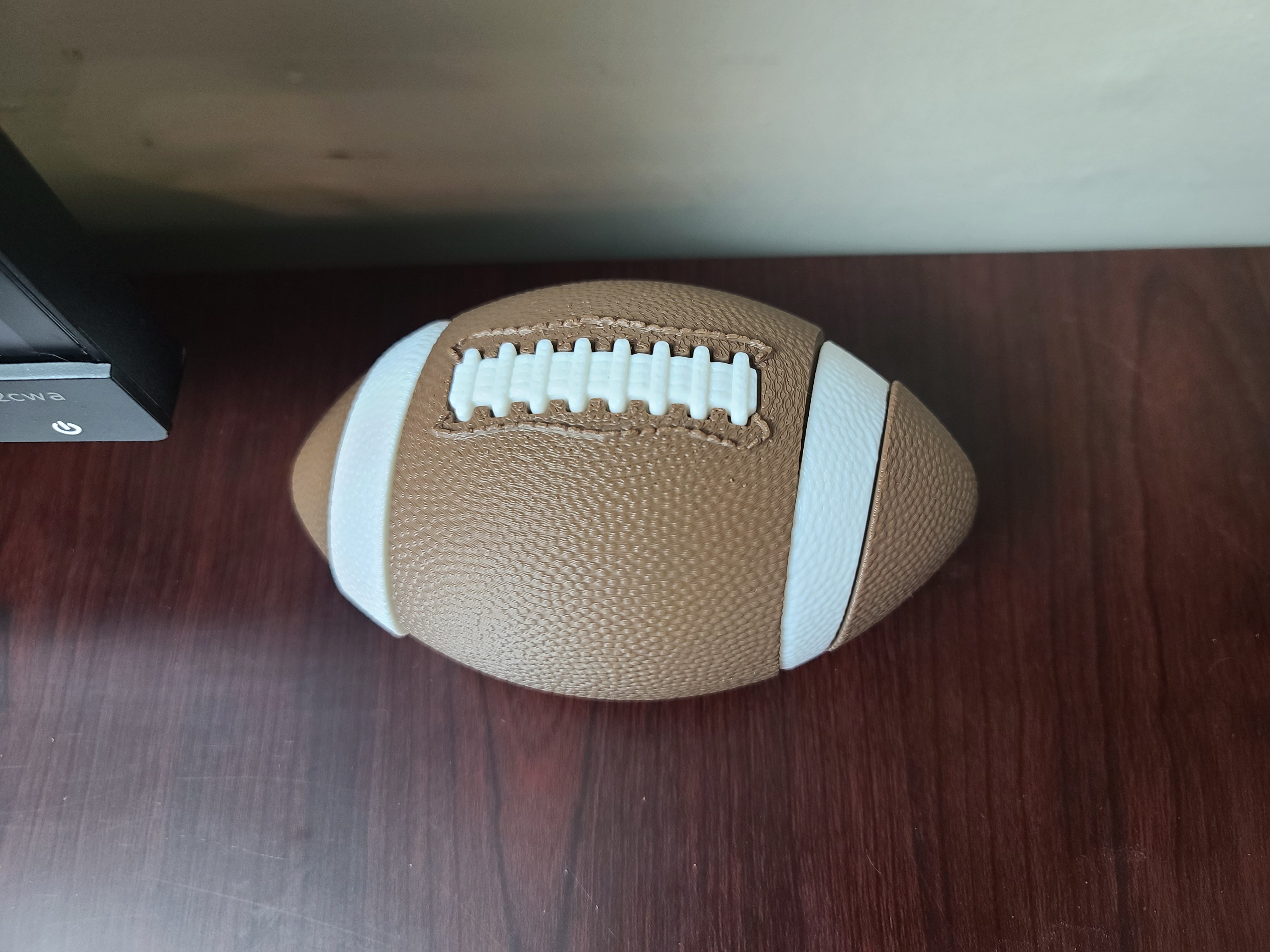 Football Passthrough Fidget - 3D Printed