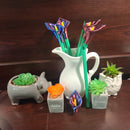 Cala lily pens with removable caps. Manufactured by Chuganation’s 3D lab