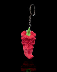 carolina grim reaper keychain manufactured by chuganations 3d lab