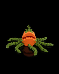 Glow Pump-Kraken 3D Printed Pumpkin Fidget With Tentacles