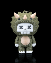 Scubbies - Trixie - Skeleton in Cute Triceratops PJs Quick Charm