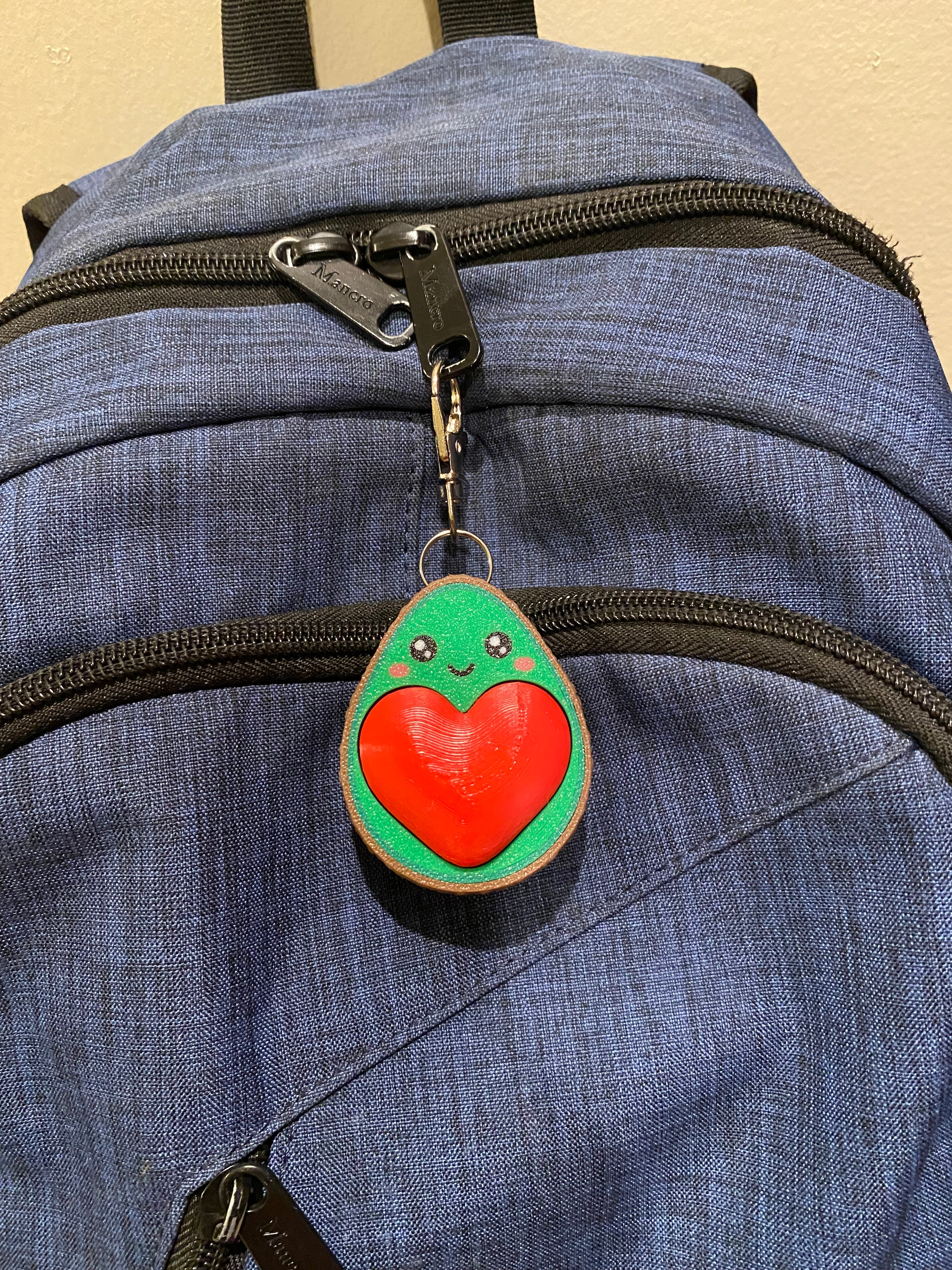 Avocado Clicker Charm