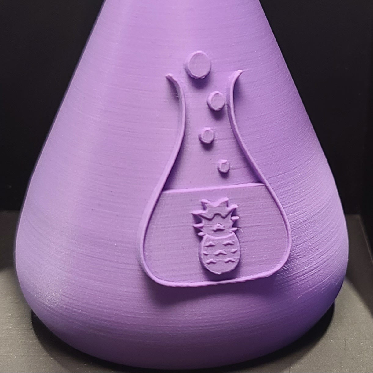 filament sample from one of the materials that chuganations 3d lab has in stock. This material is lilac pla matta