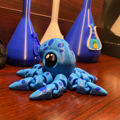 spotted blue octopi fidget