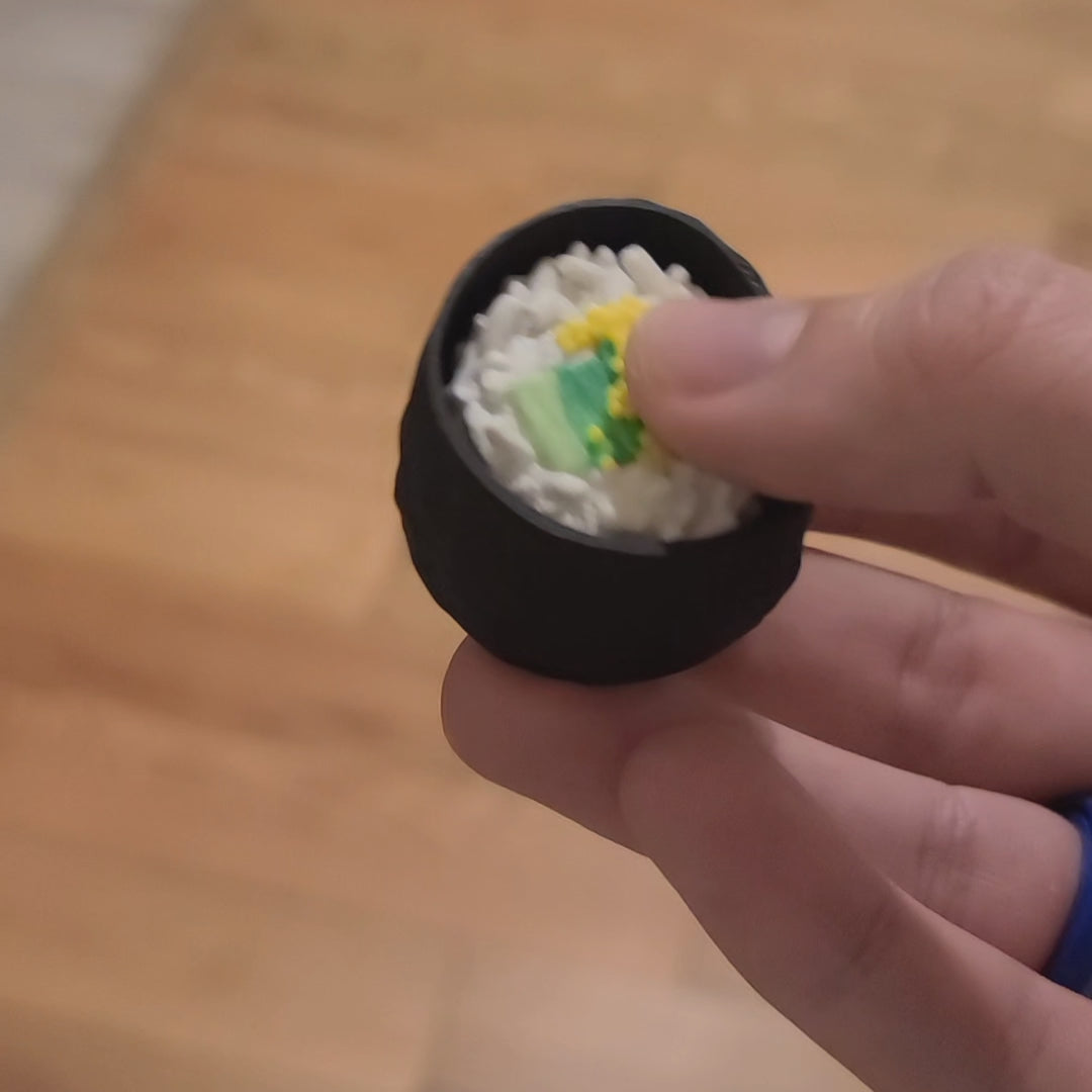 Sushi Clicker Fidget - 3D Printed Satisfying Clicker