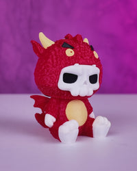 Scubbies - Scorchy - Skeleton in Cute Devil PJs Quick Charm