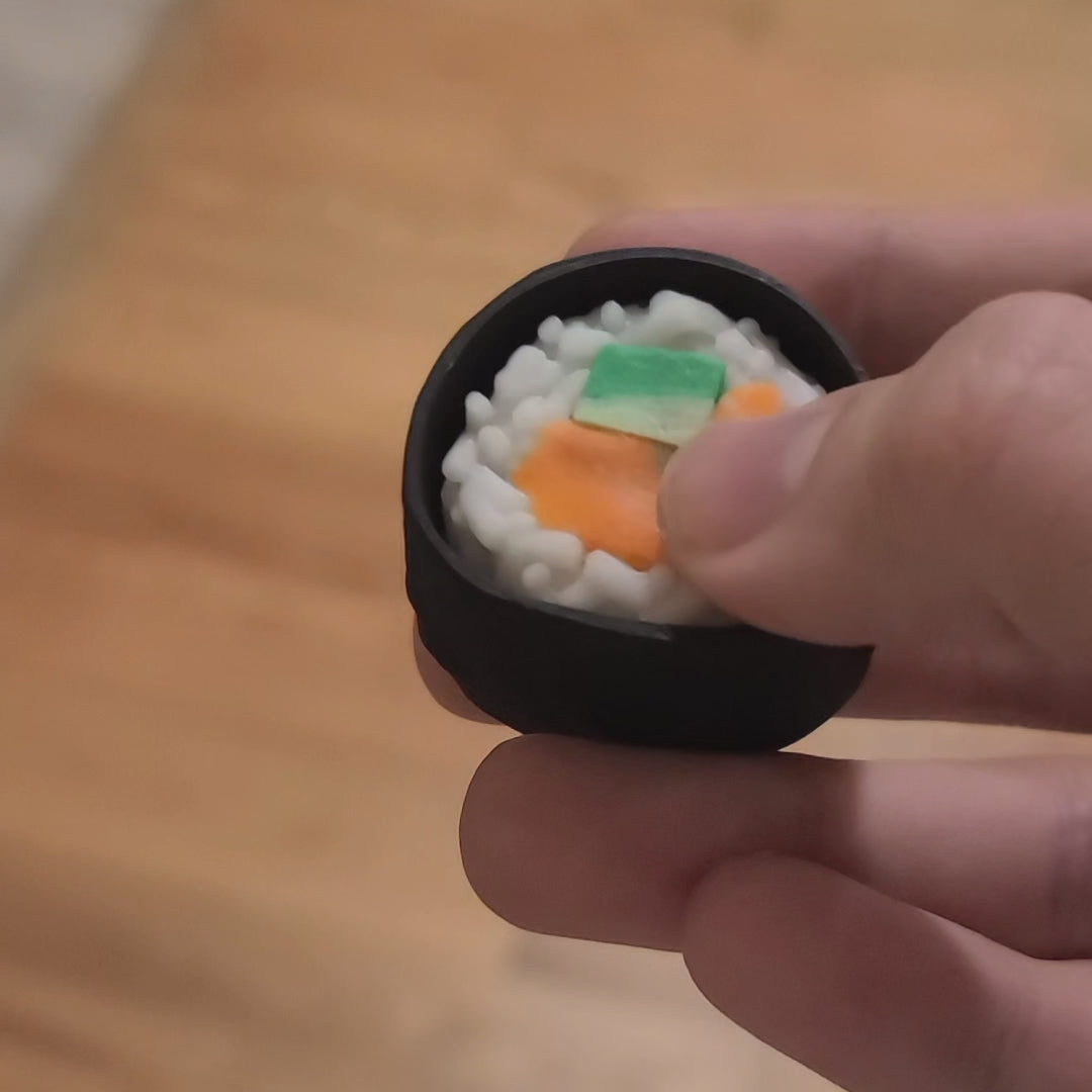 Sushi Clicker Fidget - 3D Printed Satisfying Clicker