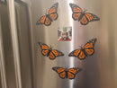 Monarch 3D Printed Butterfly Fridge Magnets